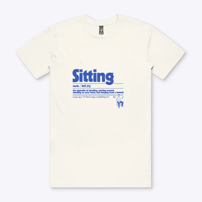 Sitting Tee Shirt